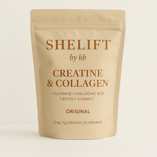 SHELIFT by HB – Creatine & Collagen (250g Pouch)
